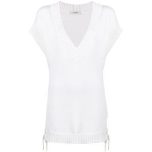 Charlott White Knitwear - Knitted Tops Women